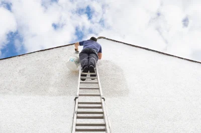 Peinture extérieure à Languidic — façades et ravalement